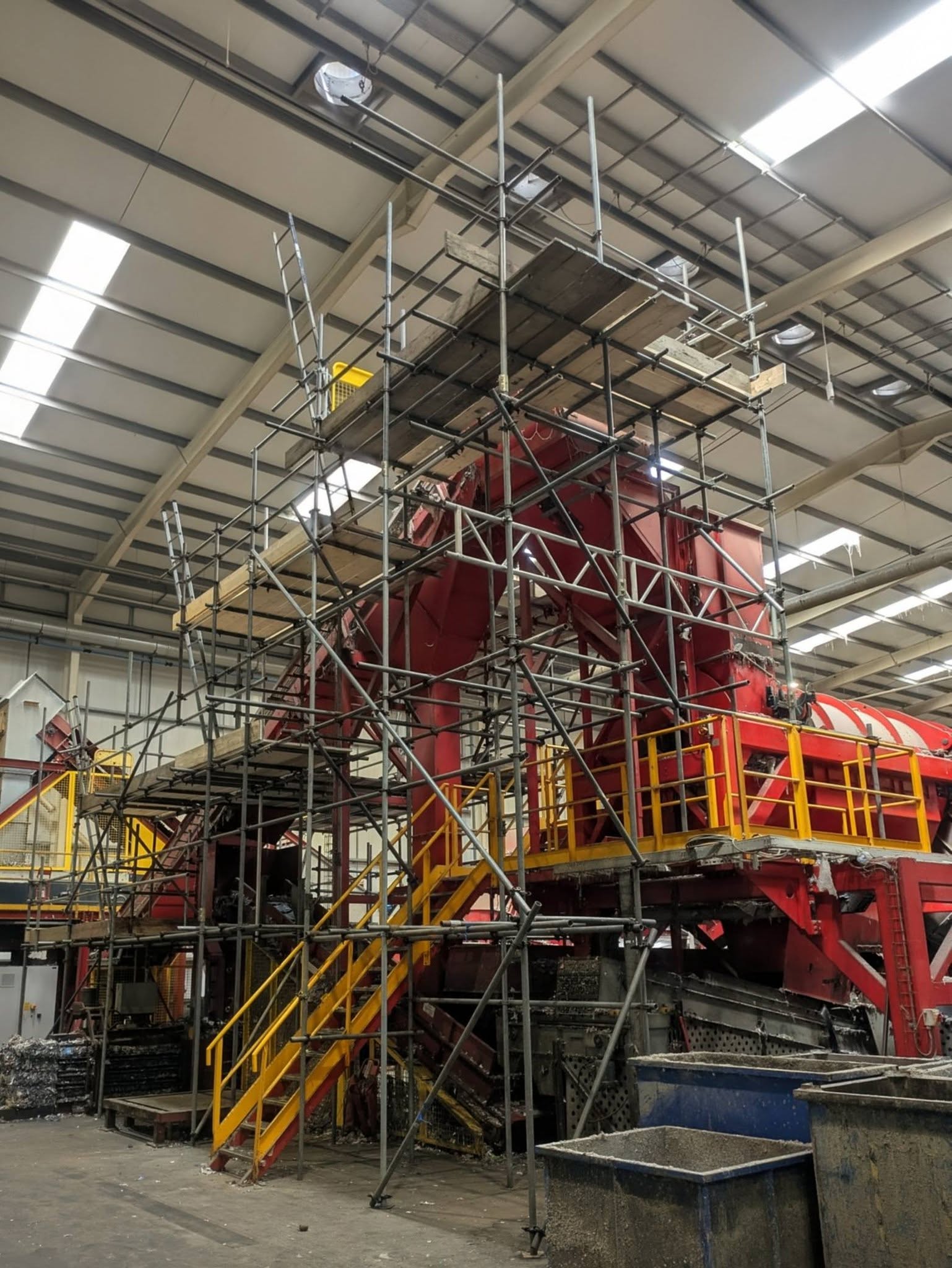 Completed Scaffolding Project Trade Access